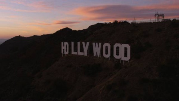 Stock Footage Hollywood Sign